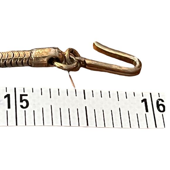 Vintage Trifari Womens Gold Tone Chocker Necklace Brown Mid Century - Picture 5 of 8